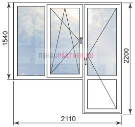 Цены на окна в домах серии И-522А