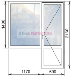 Цены на окна ПВХ для домов серии II-67 «Москворецкая»